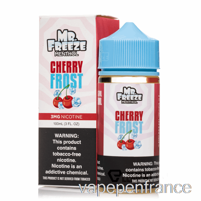 Cherry Frost - Mr Freeze - Stylo Vape 100 Ml 0 Mg